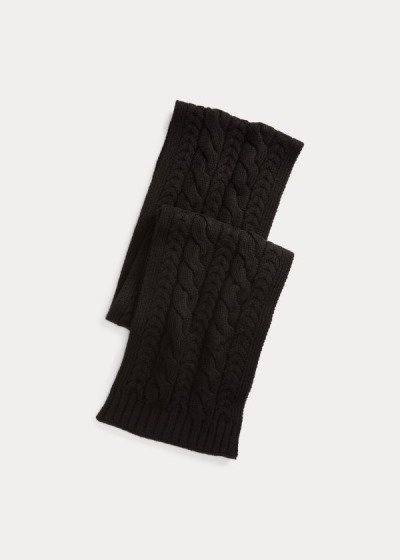 Men's Ralph Lauren Cable-Knit Cashmere Scarf | 195240CAW